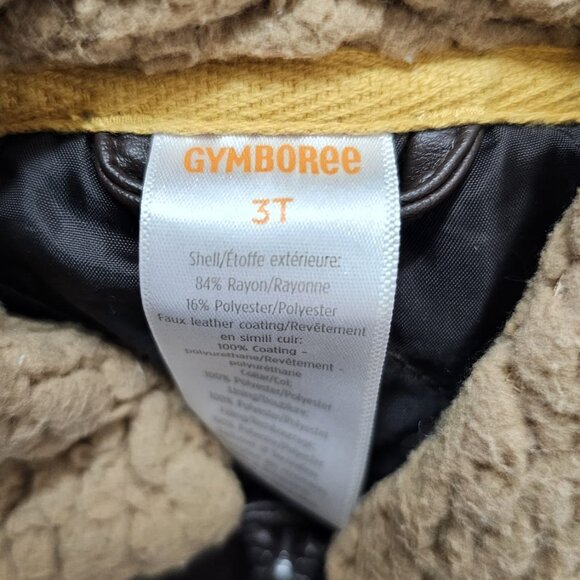 Gymboree Kid’s Aviator Bomber Jacket – Size 3T - Picture 3 of 4